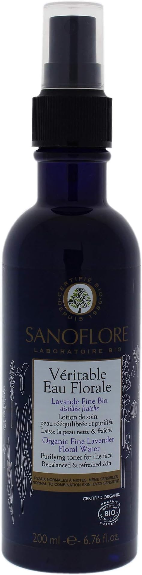 Lavender Floral Water Purying Toner 6.76 Oz