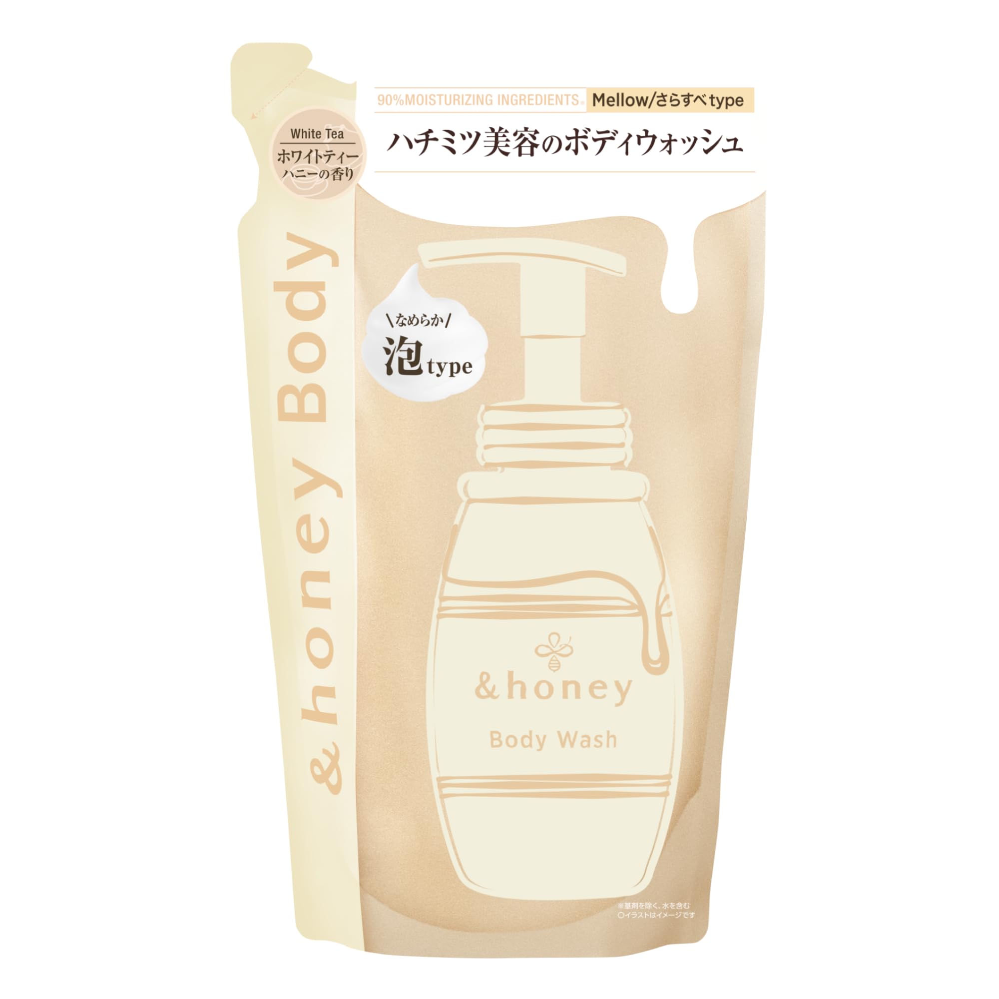 Amazon | &honey (アンドハニー) メロウエアリー 泡ボディウォッシュ