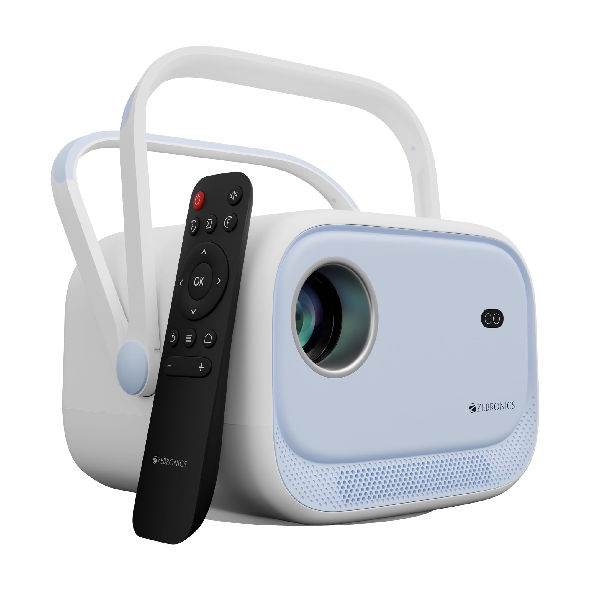 Zebronics Android Smart Projector, 1080p, 5200 Lumens, 200 Zebronics Android Smart Projector, 1080p, 5200 Lumens, 200