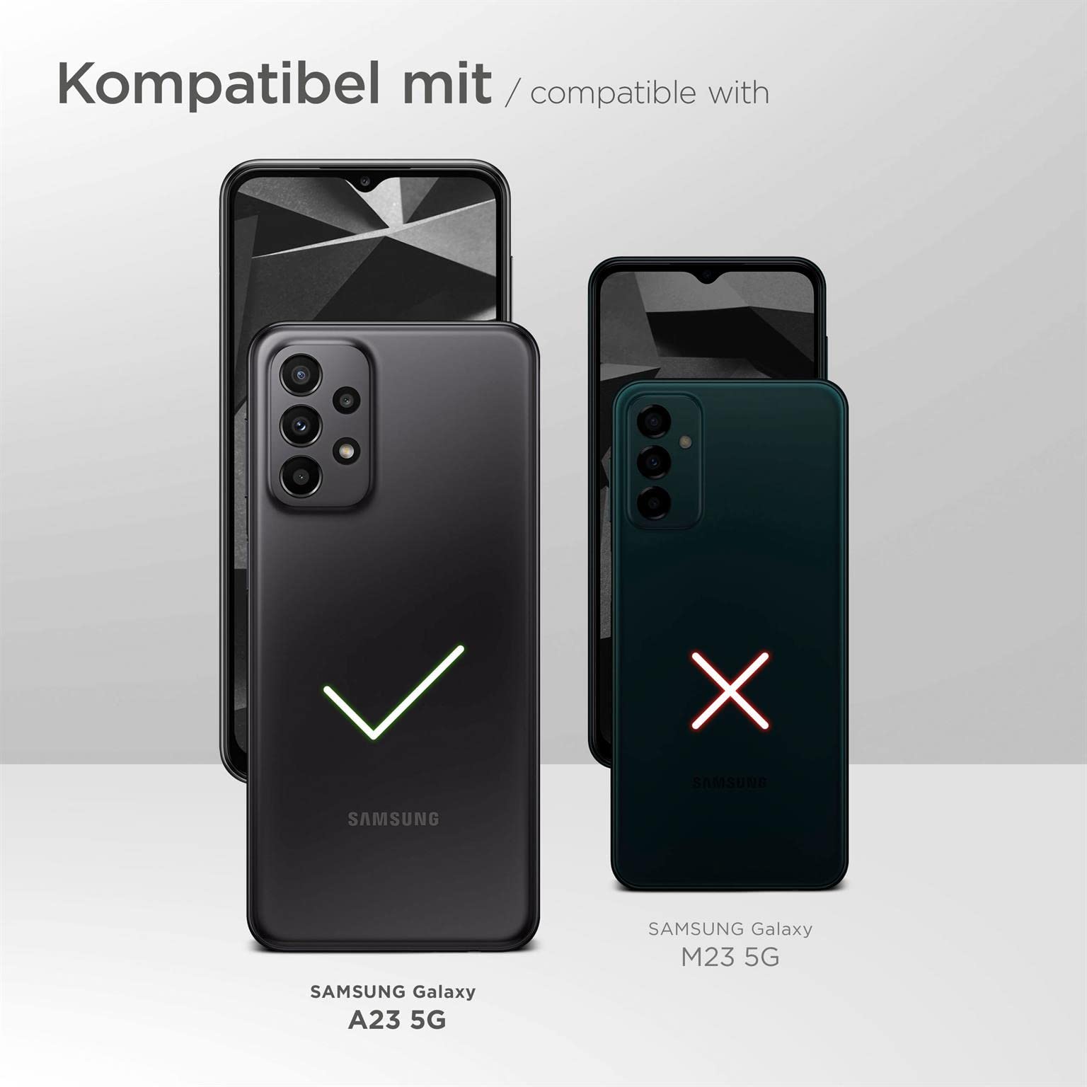 ONEFLOW Survival Case do Samsung Galaxy A23 5G pokrowiec na pasek z nylonu z karabińczykiem, taktyczna torba EDC z uchwytem na pasek, etui na telefon komórkowy, etui na telefon komórkowy, czarne