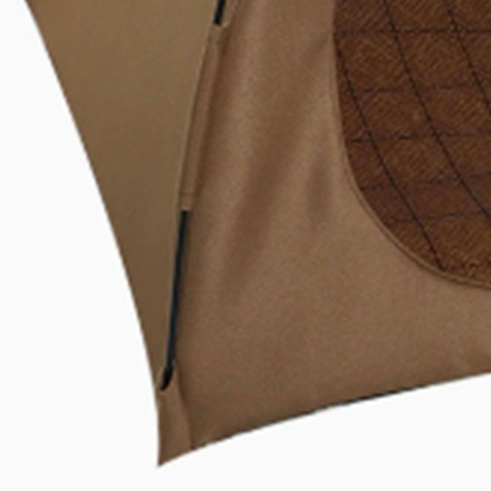 AMONIDA Tenda per Gatti, Letto Accogliente Dal Design Traspirante e Portatile per Uso Interno Ed Esterno, Materiale in Tela (Caffè con Mat)