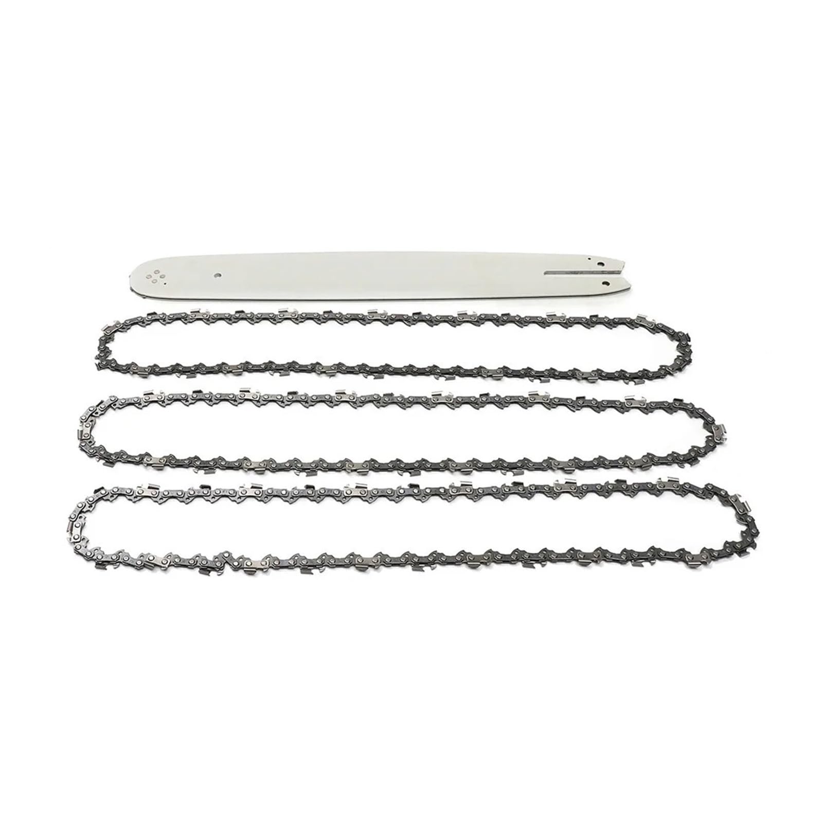Genérico Barra guía y Cadena de 14 Pulgadas, Compatible con Stihl | Cadena de paso 3/8, calibre .050 y 50 eslabones impulsores con barra de 14 pulgadas(Set 2)