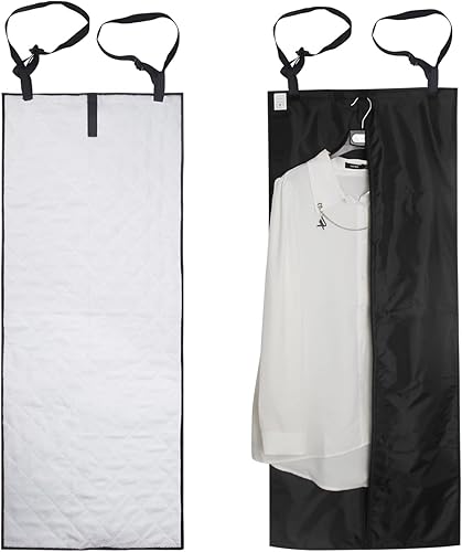 Almohadilla de prensa vertical de doble cara sobre la puerta para vaporizador de mano, con bolsa de ropa colgante para almacenamiento de armario
