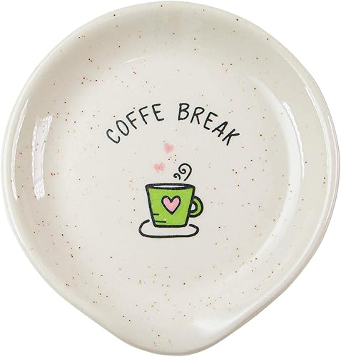 VILIGHT - Plato con área de cuchara para barra de café