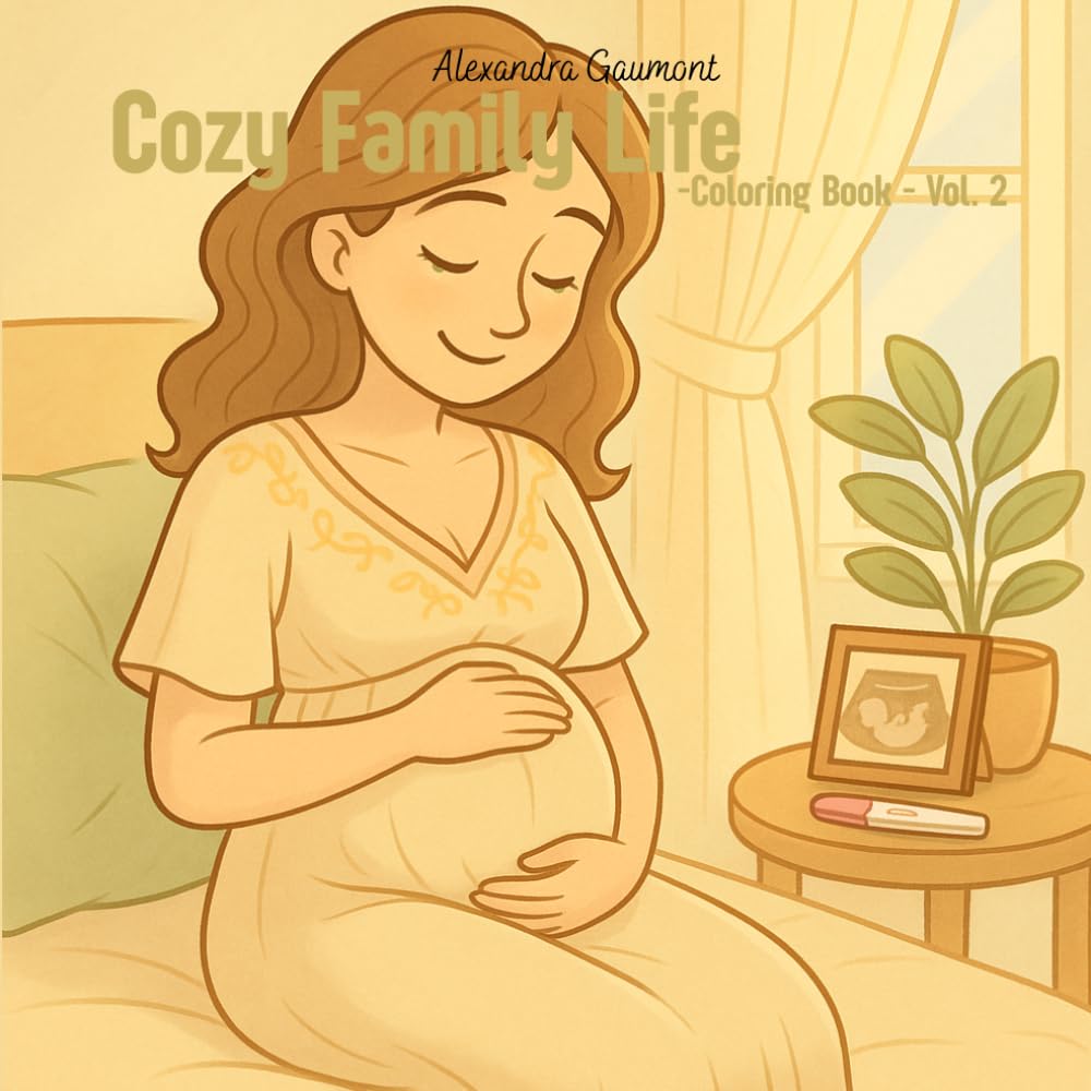 Cozy Family Life: Coloring Book Volume 2