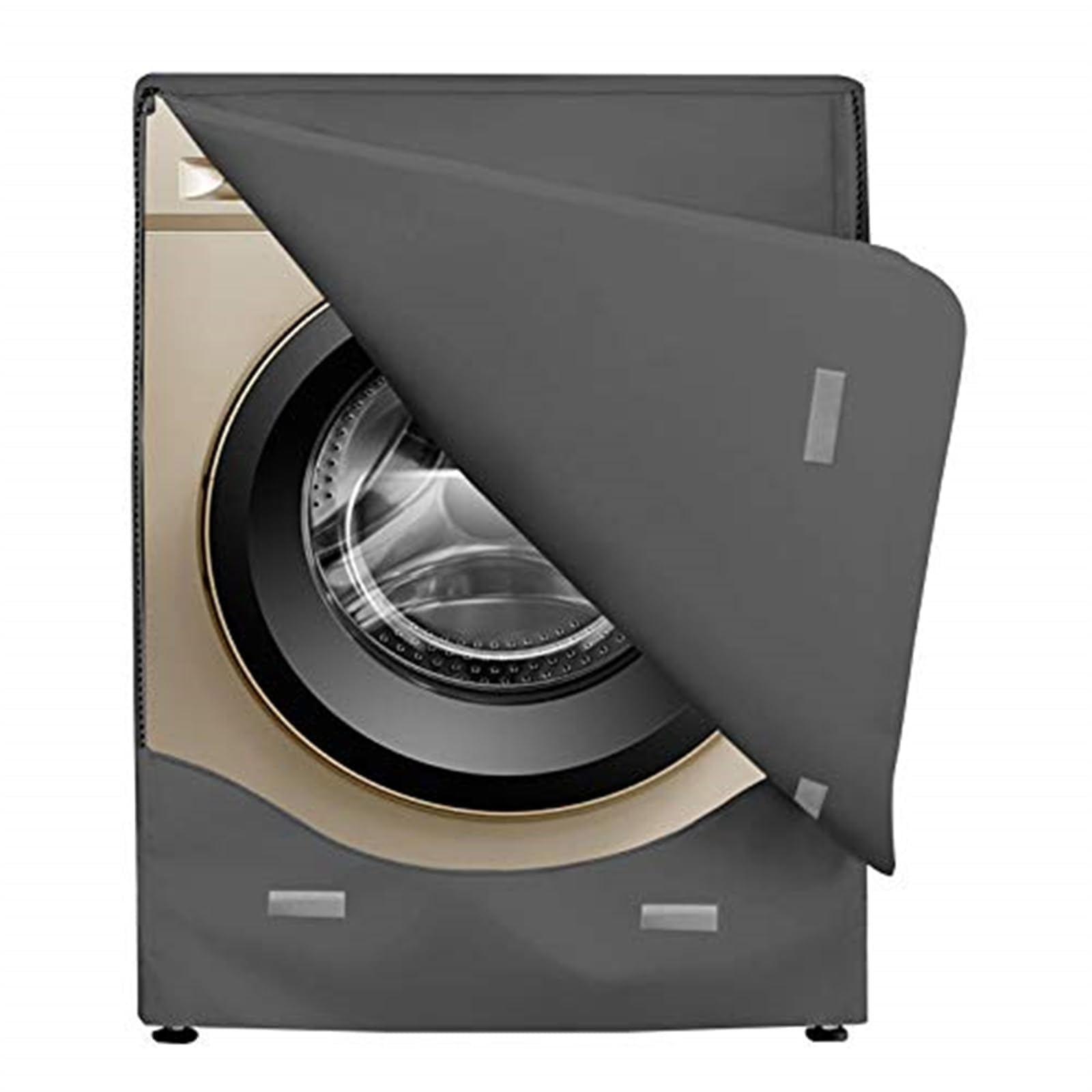 Washer/Dryer Cover,Washer and Dryer Covers,Washine Machine Cover for Waterproof and Dustproof Thickening Front-Loading Machine W27 D33 H39 in (Gray)