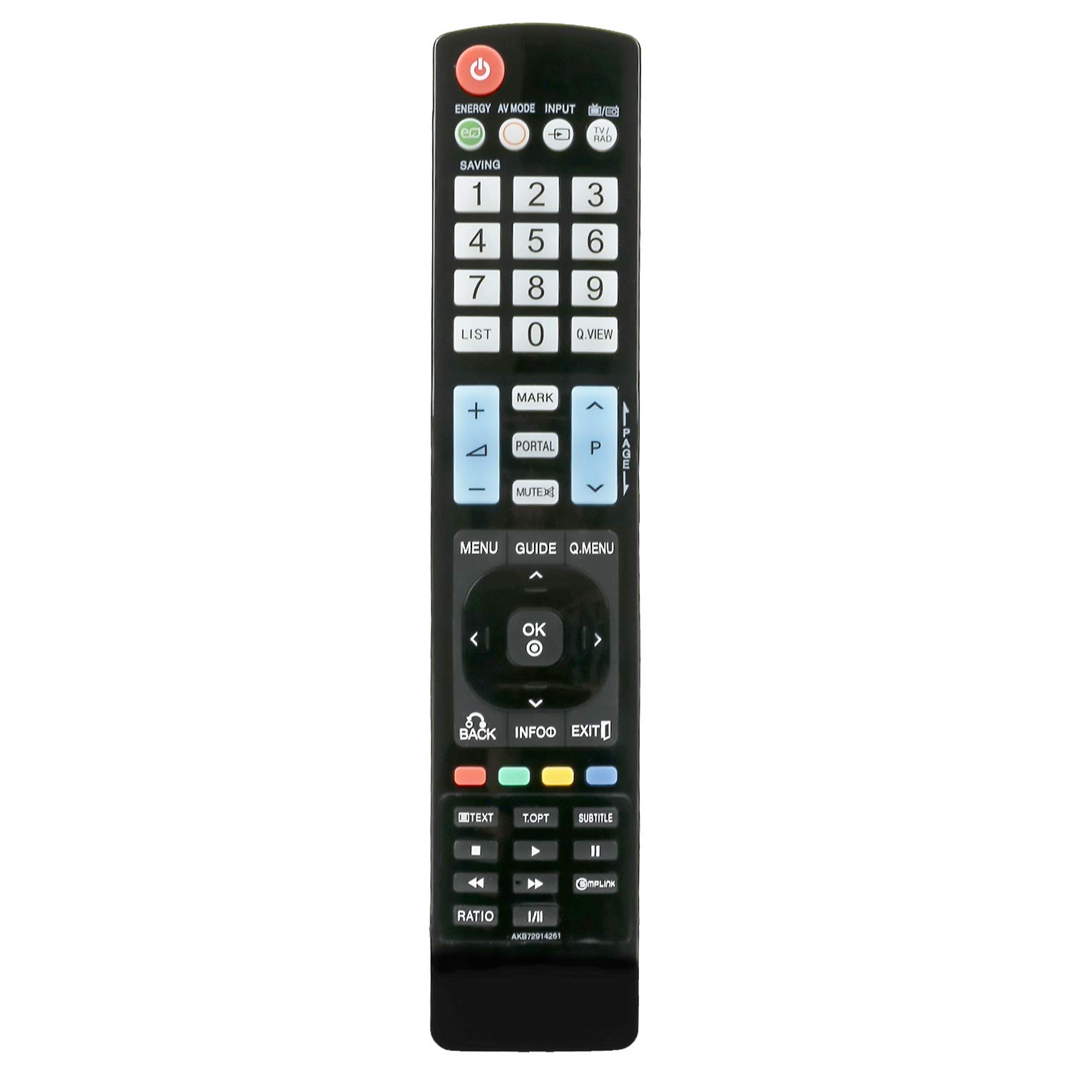 New AKB72914261 Remote Control fit for LG TV
