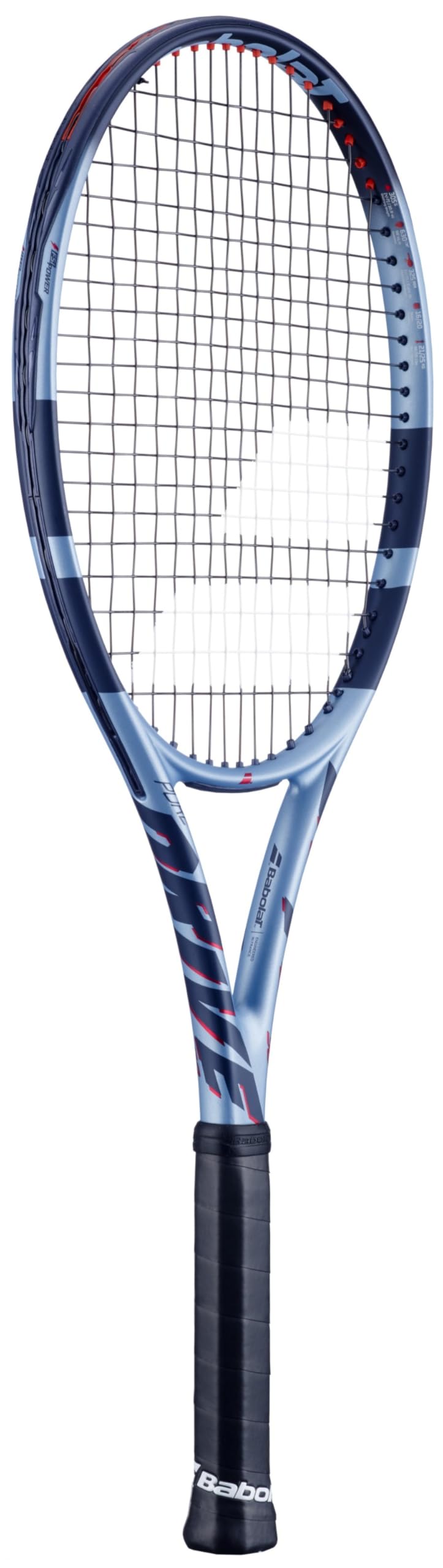 Babolat Pure Drive 98x2 - Racchetta da tennis di 11a generazione, con corda Syn Gut da 16 g a tensione media