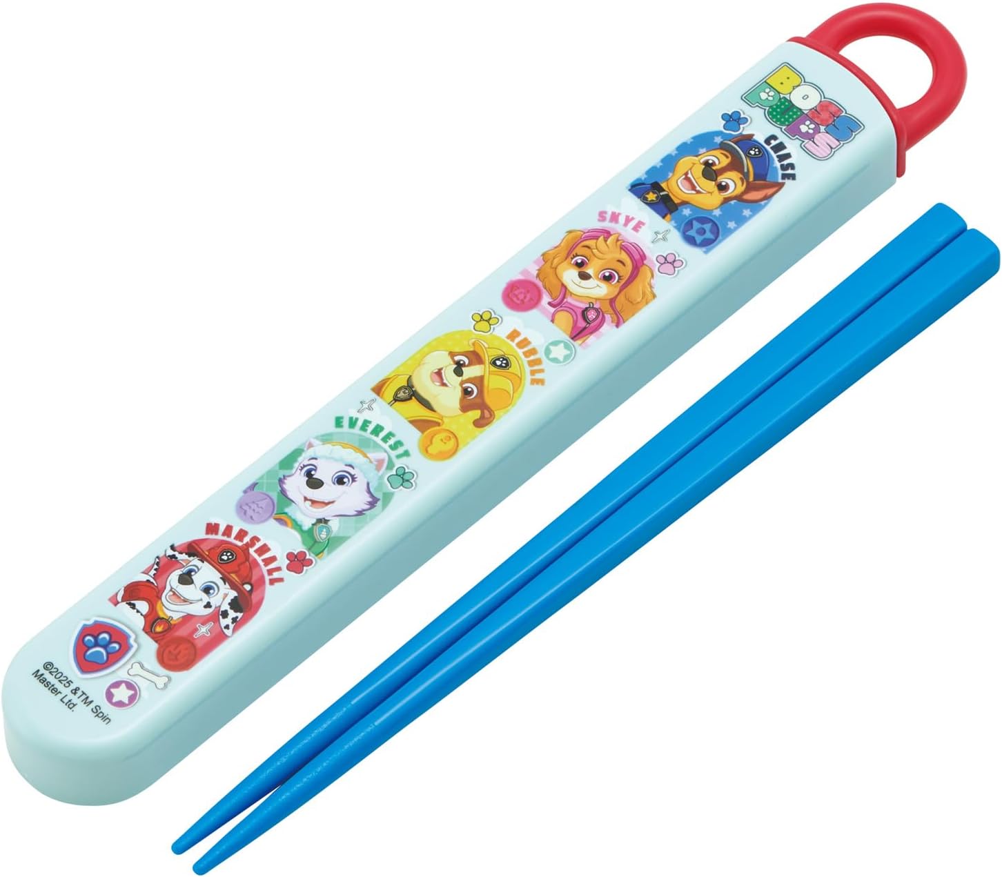Skater ABS2AM-A Paw Patrol 26 Boy's Chopsticks and Case Set, Bento Box, 6.5 inches (16.5 cm), Made in Japan, Dishwasher Safe, Sliding Type, 26