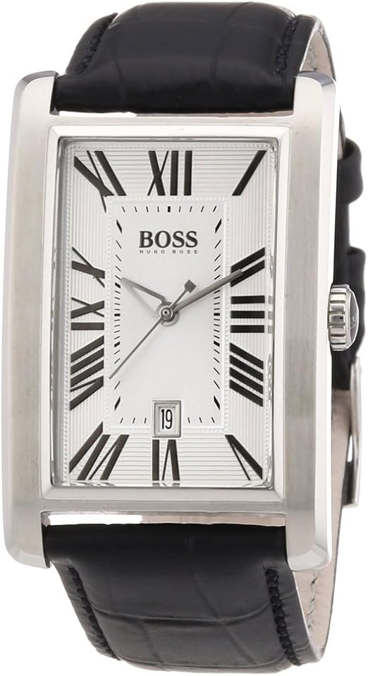 hugo boss rectangular watch
