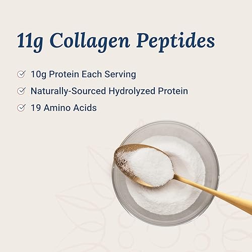 Miniatura 3 de Live Conscious Péptidos de colágeno en polvo  Beyond Brew  Apoyo para el cabello la piel las uñas y las articulaciones  superalimentos de hongos y