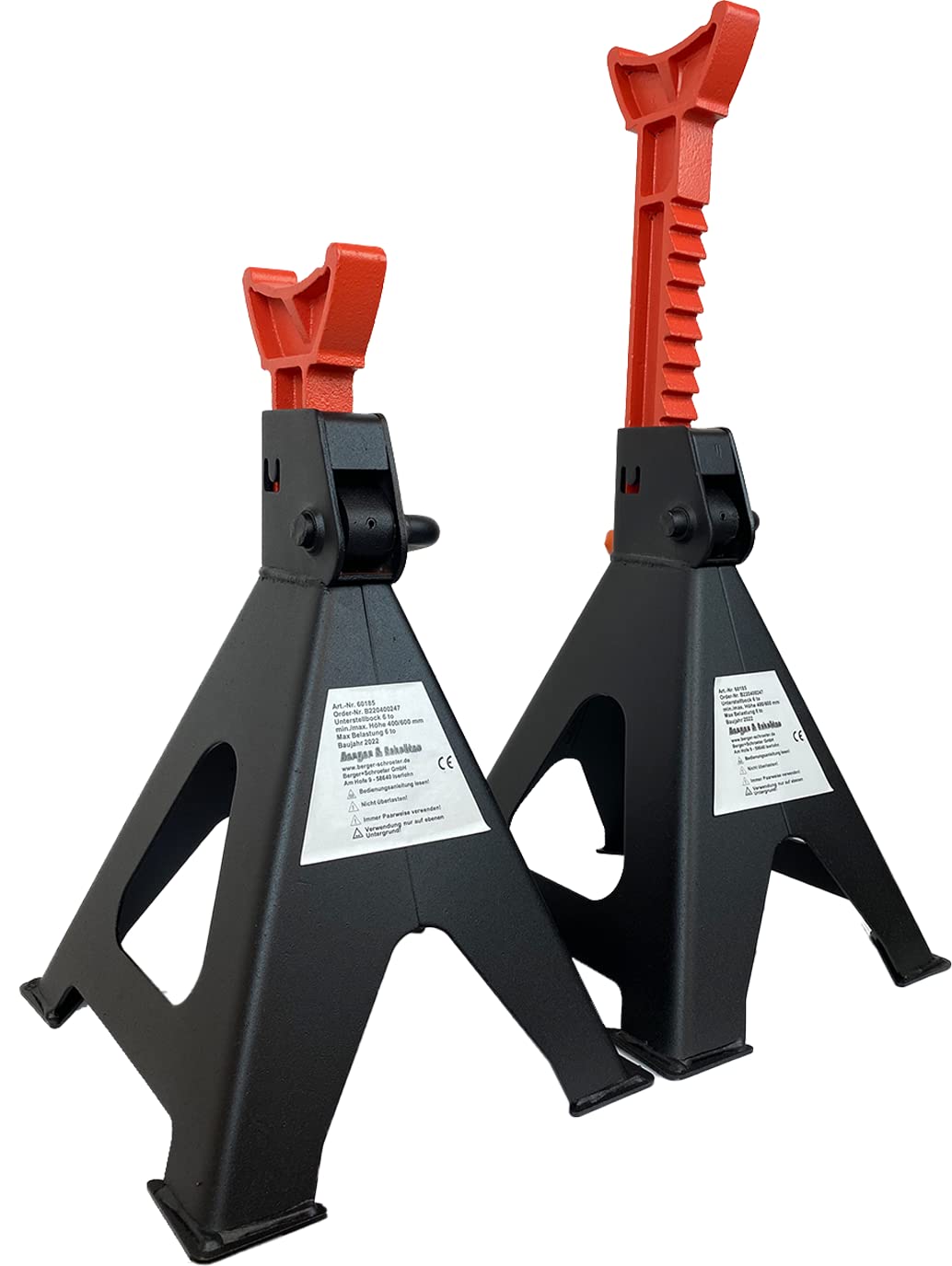 Berger & Schröter 60185 - Caballetes de Carga (6 toneladas)