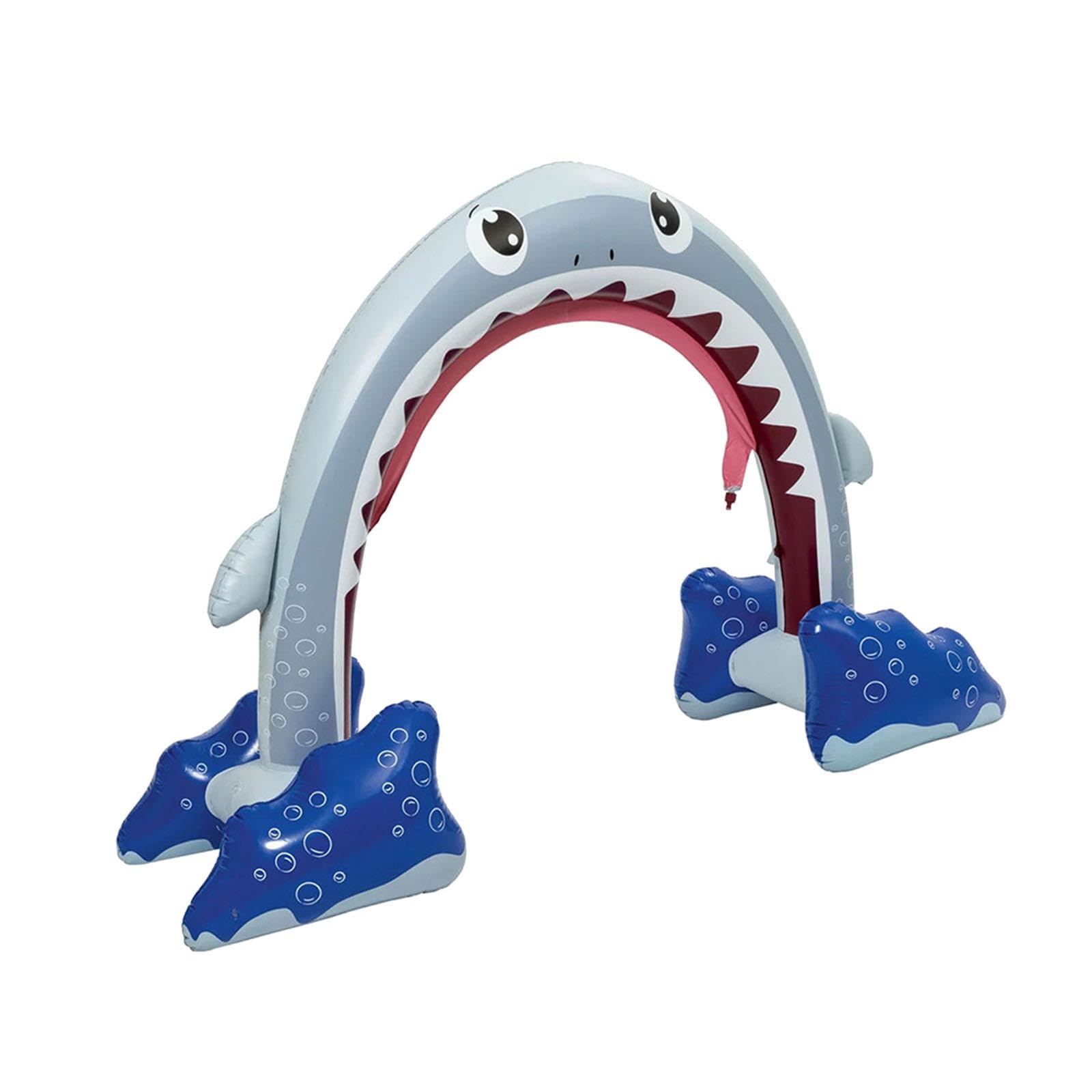 Giant Shark Sprinkler Water Toy Outdoor for Toddlers Children Boys and Girls-image-30