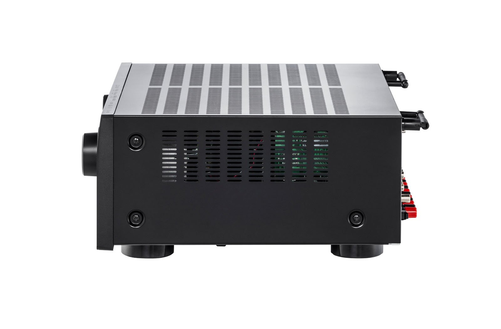 Denon AVR-X3200W Sintoamplificatore ad alta Potenza, Microfono di Taratura con Telecomando e Cavalletto per Microfono, Nero