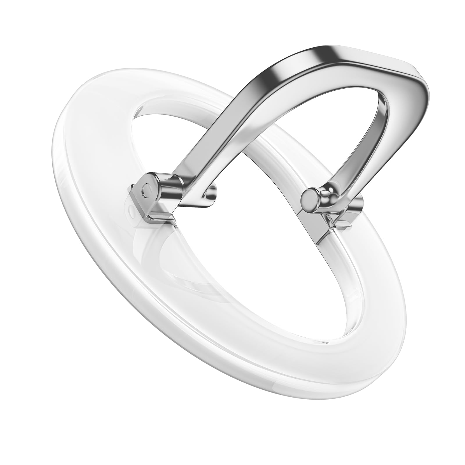 SUPERONE for MagSafe Phone Grip, Adjustable Magnetic Phone Ring Holder Removable Finger Phone Ring Kickstand Compatible with MagSafe Accessories Only