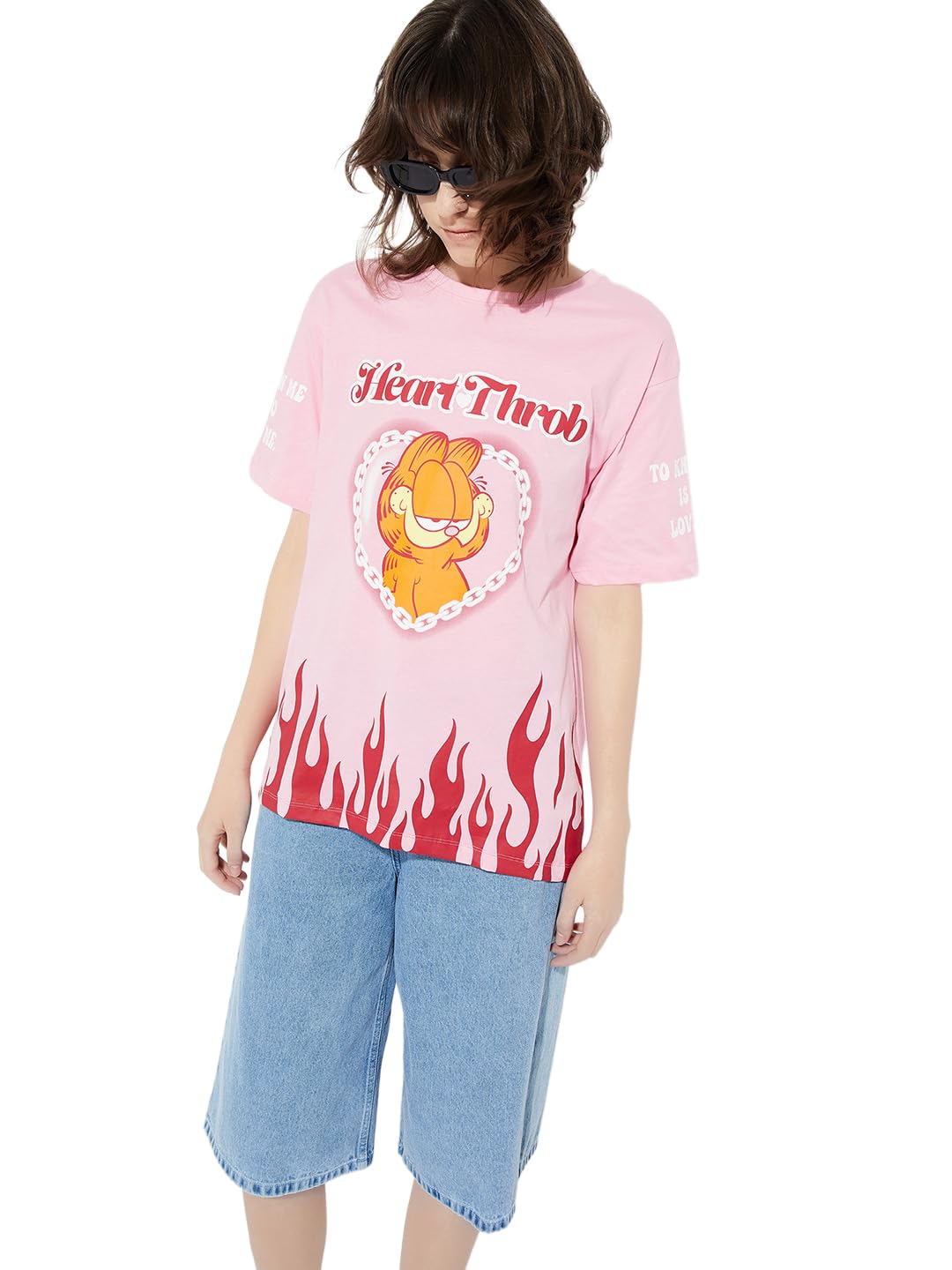 max URB_N Women Garfield Oversized Fit T-Shirt-picture-10
