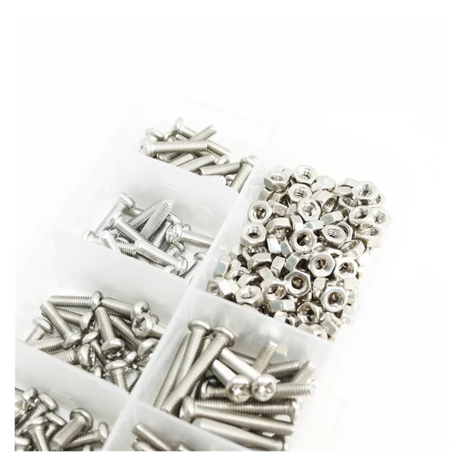 Viti A Testa Tonda Acciaio Inox 304 Nere – Assortimento M1 M1,2 M1,4 M1,6 M2 M3