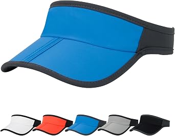 Sports Sun Visor Hat Men Women Foldable Brim Packable Running Golf Cap | Lightweight Cooling Cap Ball Caps Sun Protection Adjustable Outdoor Summer Beach Hat Gym Hat Unisex