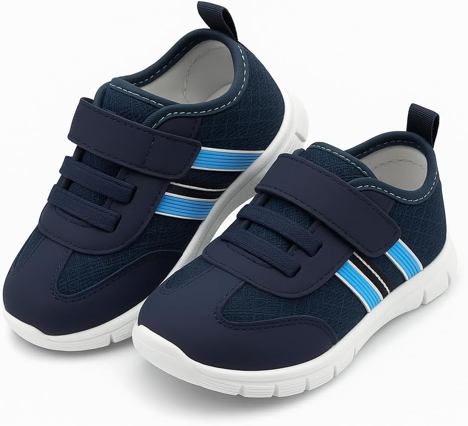 Toddler Sneakers – Wide Toe Box Barefoot Shoes for Boys & Girls, Breathable Mesh, Lightweight Non-Slip Walking & Running Shoes - Image 4