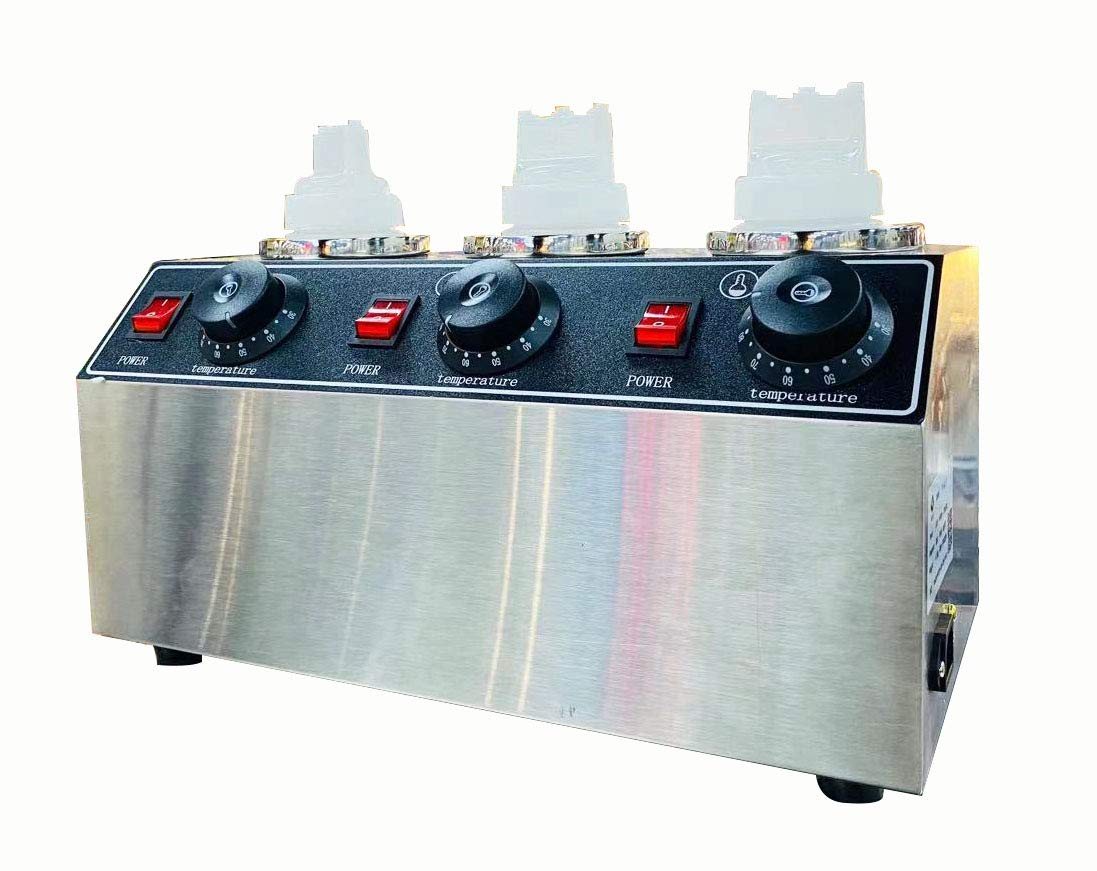 Buy Commercial Electric Hot Sauce jam, Chocolate Bottle Warmer, 3 Heads