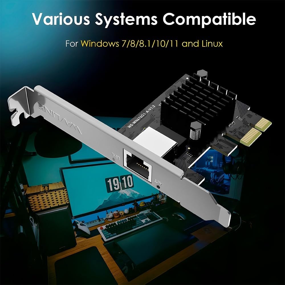 Review da Placa de Rede PCIe 2.5 Gbps Testada por 7 dias para gamers