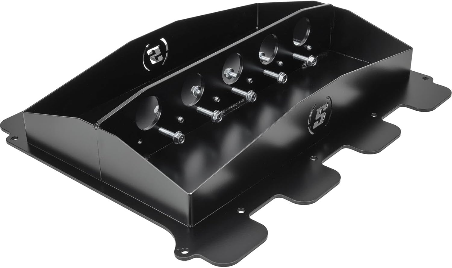 BlockDock™ Gen 3 Hemi 5.7 6.4 Engine Valley Cover Lift Plate Direct Bolt-On Protects Intake Ports Includes Hardware Tray and Multiple Lift Points