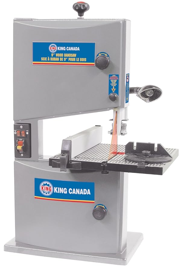 King Canada 9-Inch Wood Bandsaw with Laser (KC-902C) by King Canada - Used condition - CA$133.11