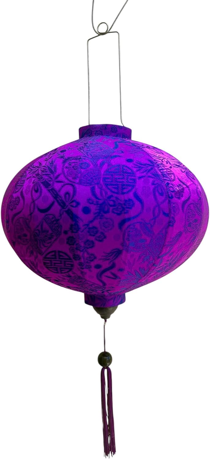Lantern from Hoi An (Purple)