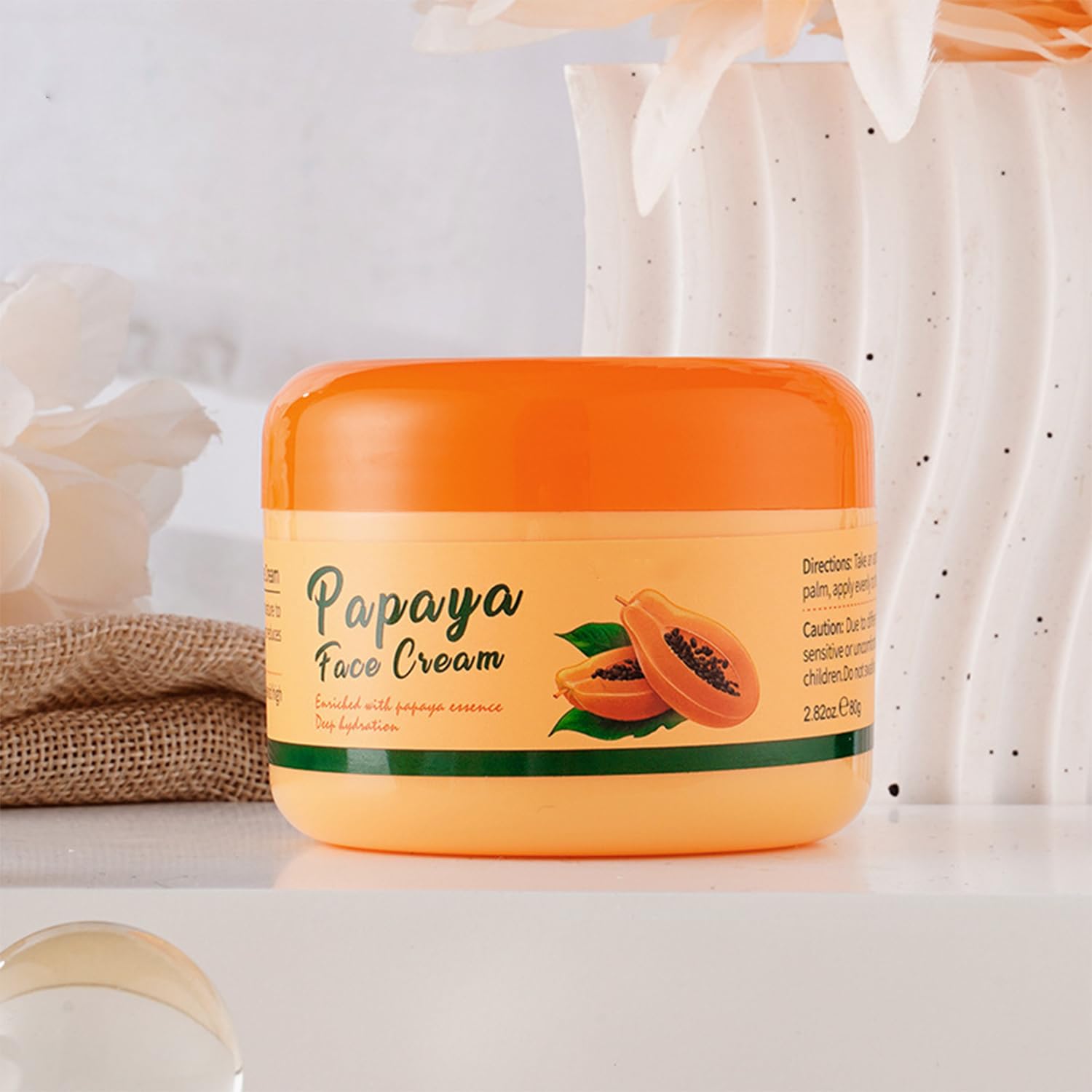 Amazon.com: Papaya Face Moisturizer - Hydrating Cream with Natural