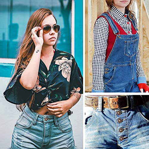 10 Pezzi Bottoni per Jeans Regolabili, Bottoni