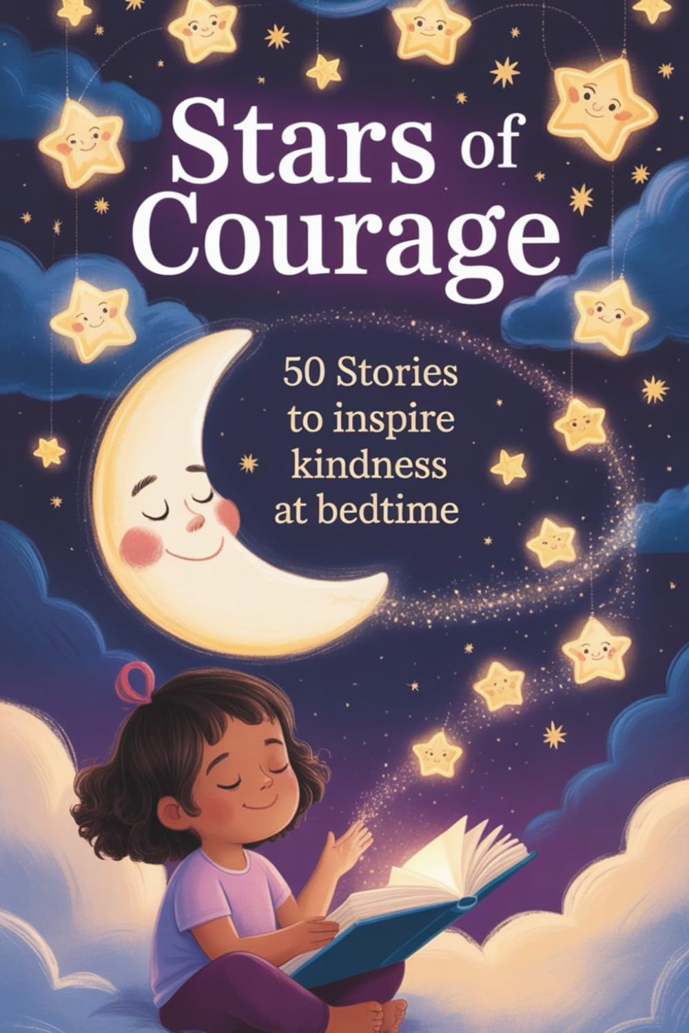 Stars of Courage: 50 Stories to Inspire Kindness at Bedtime: Heart-touching bedtime tales for growing minds and soft dreams