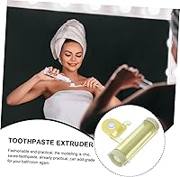 Vista 5 de Extrusora de pasta de dientes de 5 piezas, exprimidor facial manual creativo para uso eficiente para la organización del baño y reducción de residuos