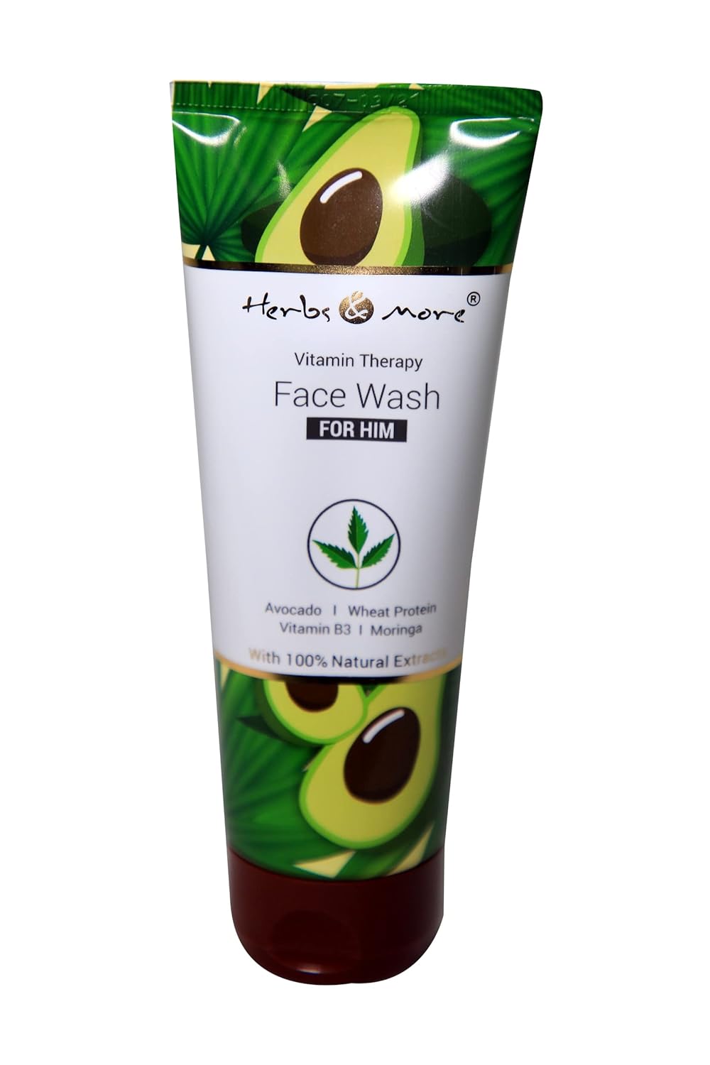 Herbs & More Vitamin Therapy Face Wash for Him Avocado + Wheat