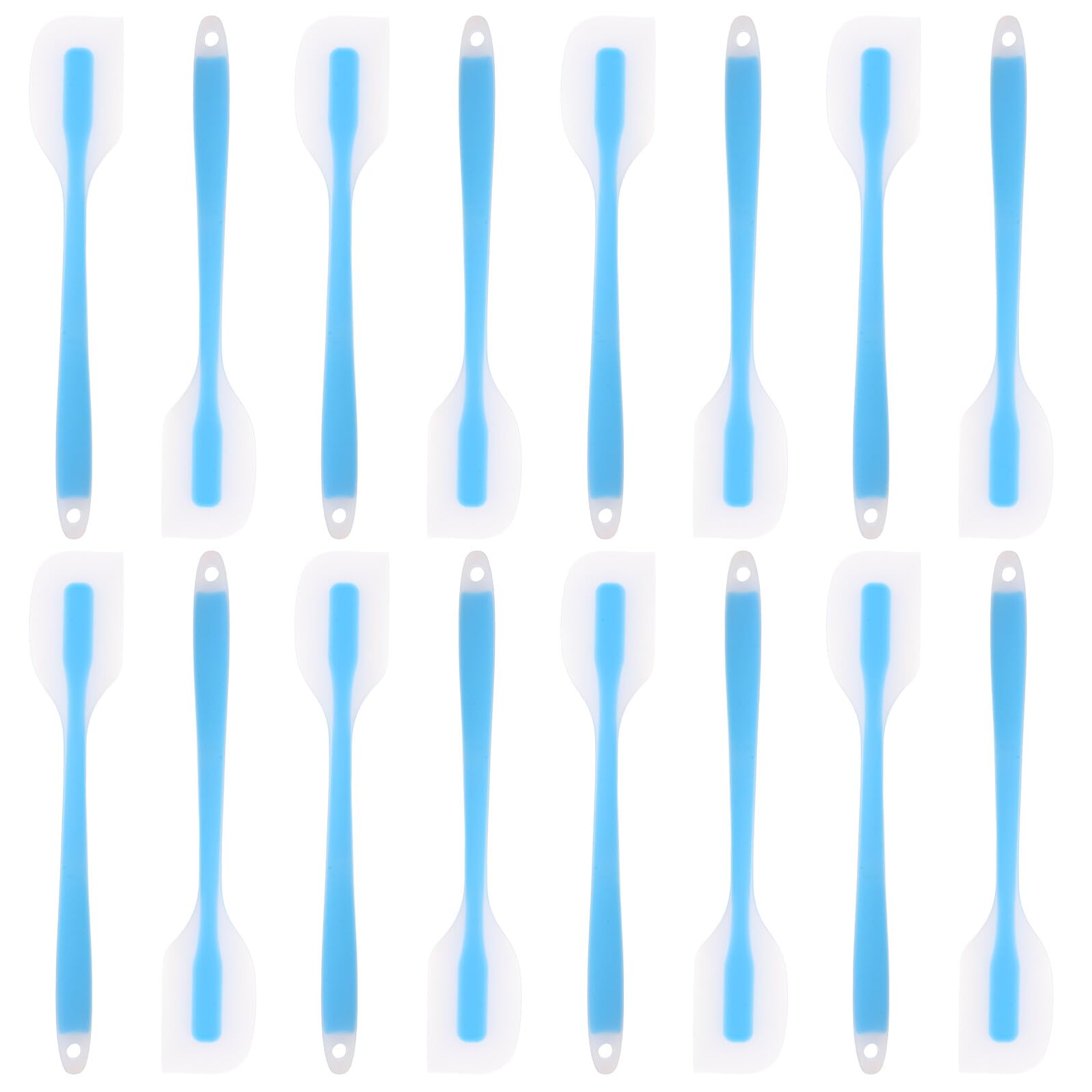 Homoyoyo 20pezzi Spatola in Silicone Senza Cuciture per Mescolare e Raschiare Utensile Flessibile Resistente al Calore per Pentole Antiaderenti per Glassare Torte e Impastare Dolci