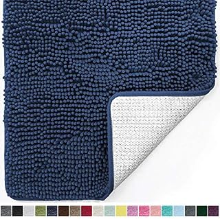 Gorilla Grip Original Luxury Chenille Bathroom Rug Mat, 30x20, Extra Soft and Absorbent