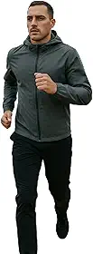 Jaqueta Blusa Masculina Corta Vento Resistente A Água Capuz Forrado