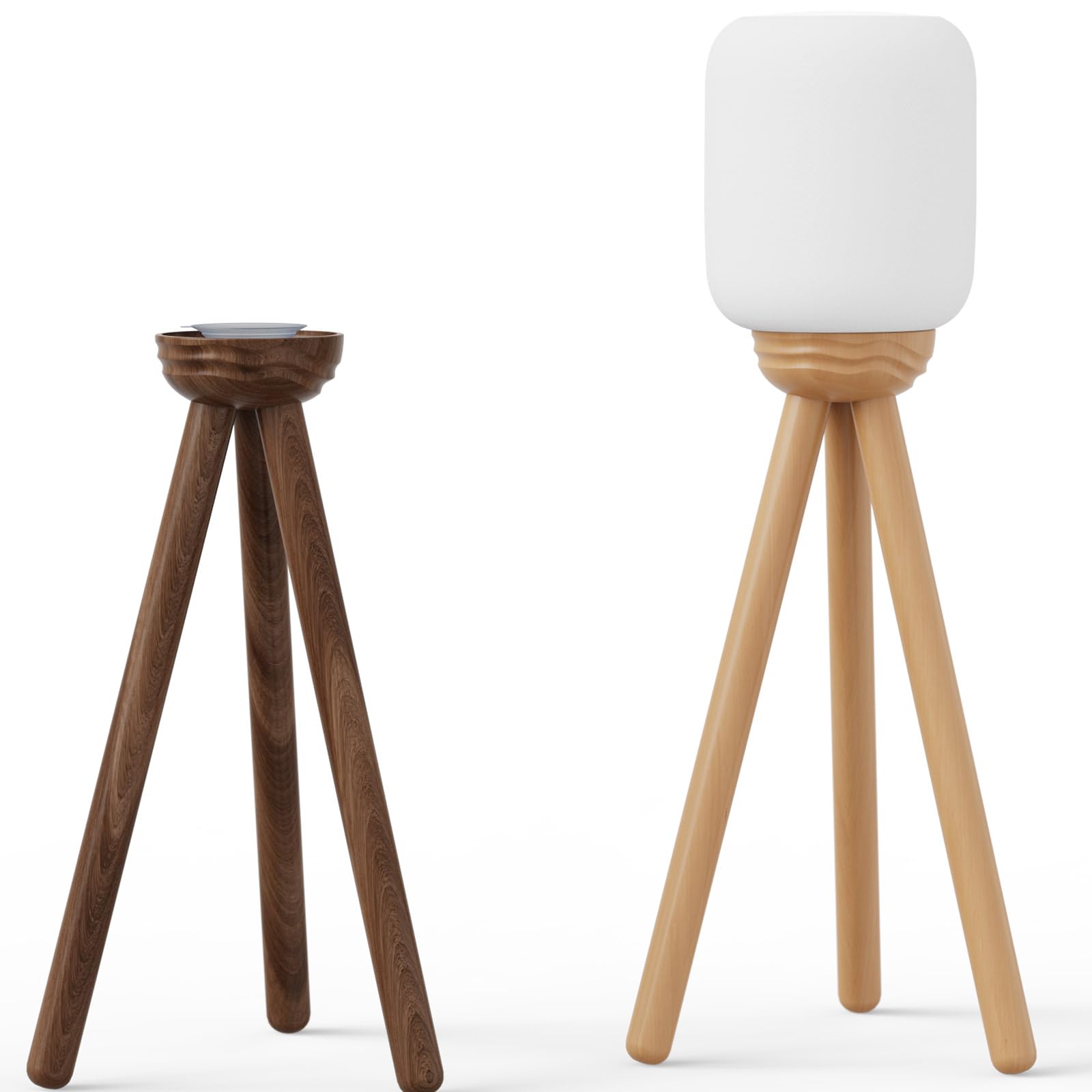 Supporto In Legno Massello Per HomePod Mini | Forma Carina A Cucciolo | Antiscivolo E Stabile