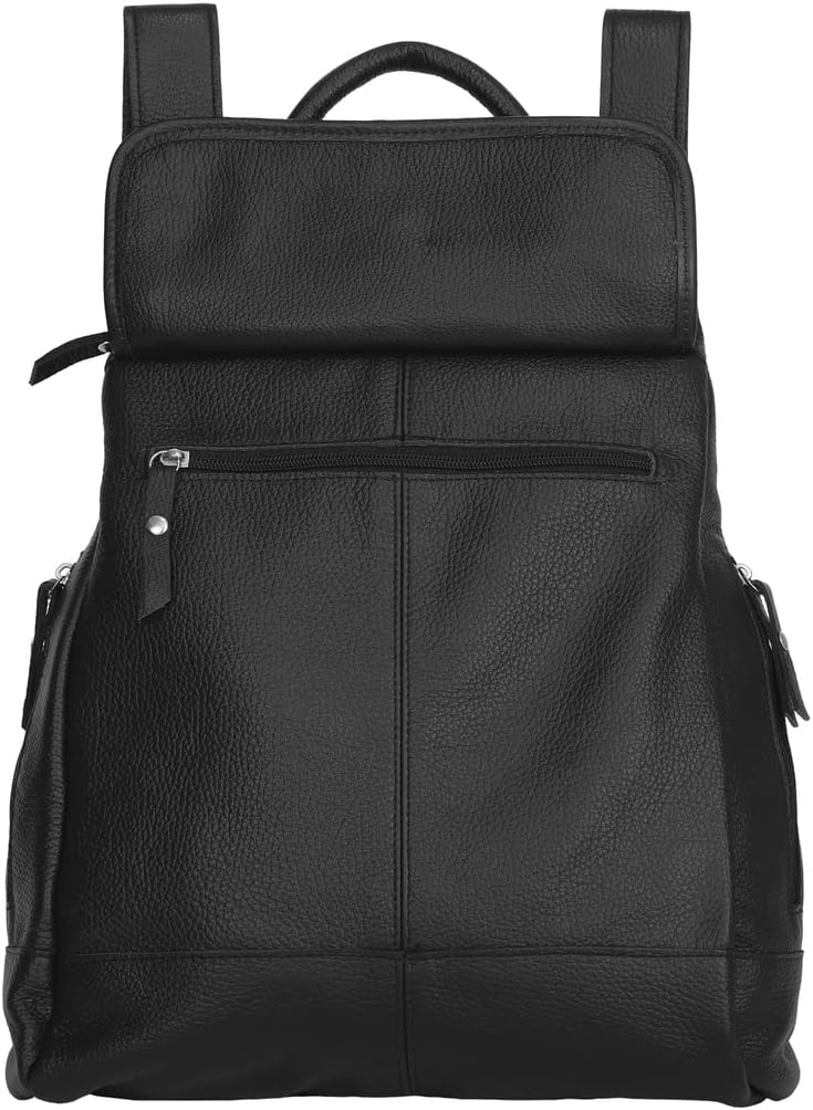 Mochila de Couro Anti Roubo Leve e Macia Malu com 5 Anos de Garantia Mochila de Couro Anti Roubo Leve e Macia Malu com 5 Anos de Garantia