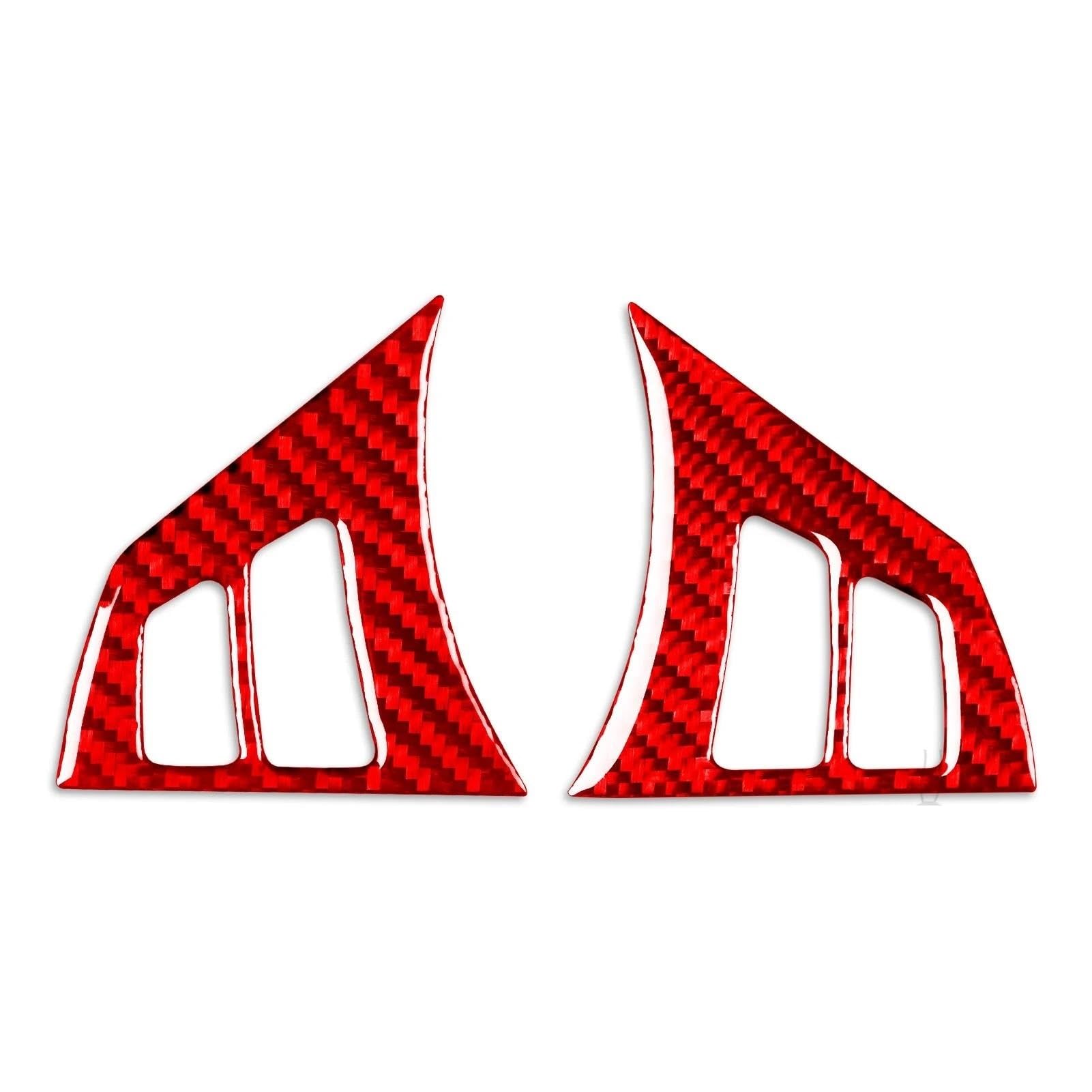 Piwine B3 Car Steering Wheel Button Chin Panel Frame Sticker Carbon Fiber For 5 Series E60 2004 2005 2006 2007