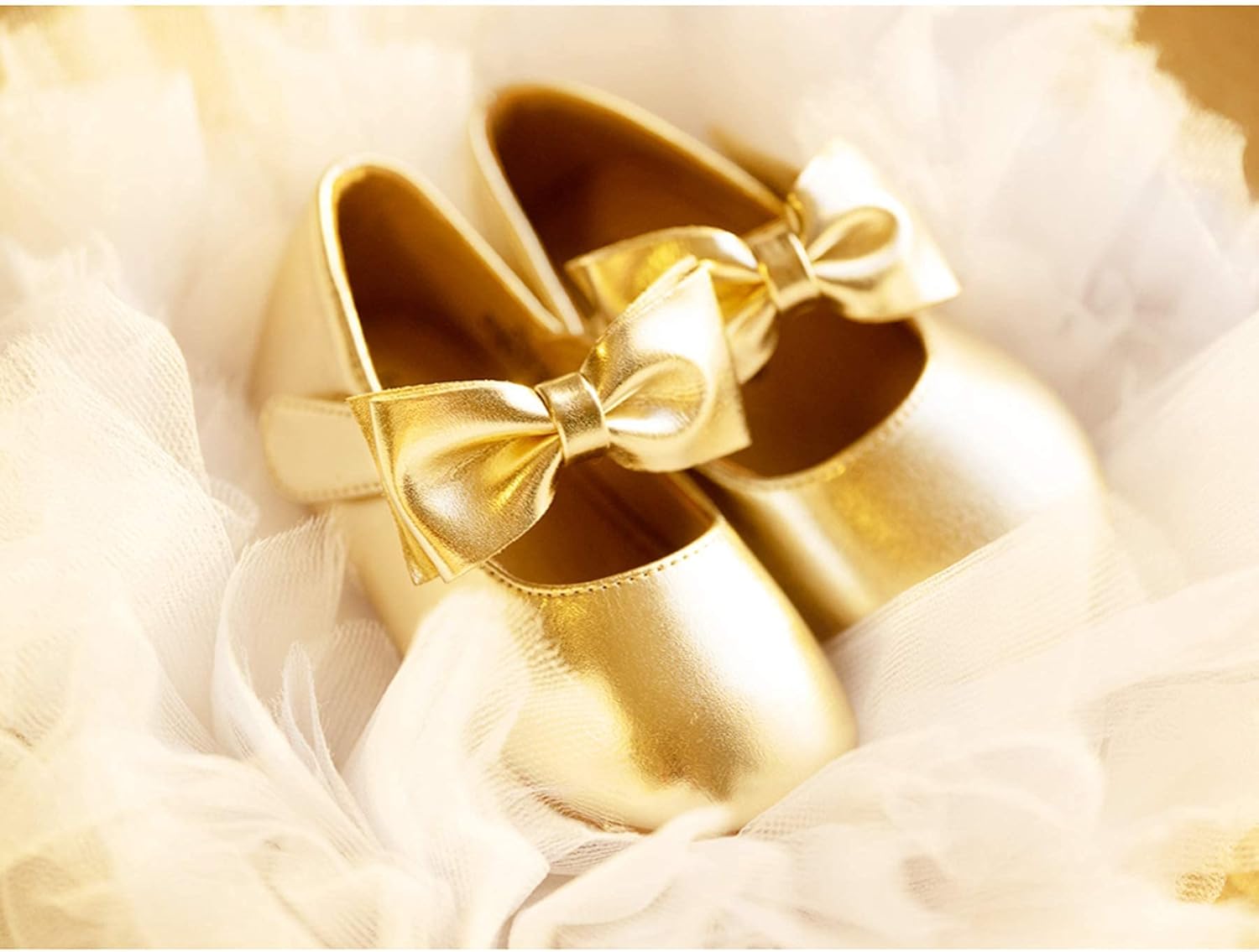 Felix & Flora Toddler Flower Girl Dress Shoes - Girl Ballet Flats Party School Shoes Wedding - Image 3