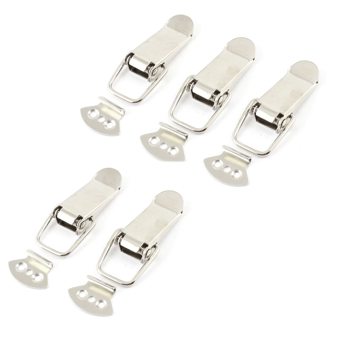 Ensemble valise boîte de verrouillage robuste de 7,6 cm en métal de qualité, pack de 5
