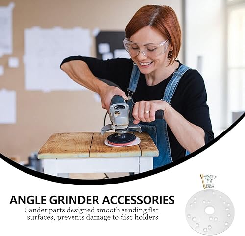 Miniatura 4 de Kit de placa base de enrutador, placa base de enrutador universal acrílica con tornillos de pasador de centrado para enrutadores de molduras,