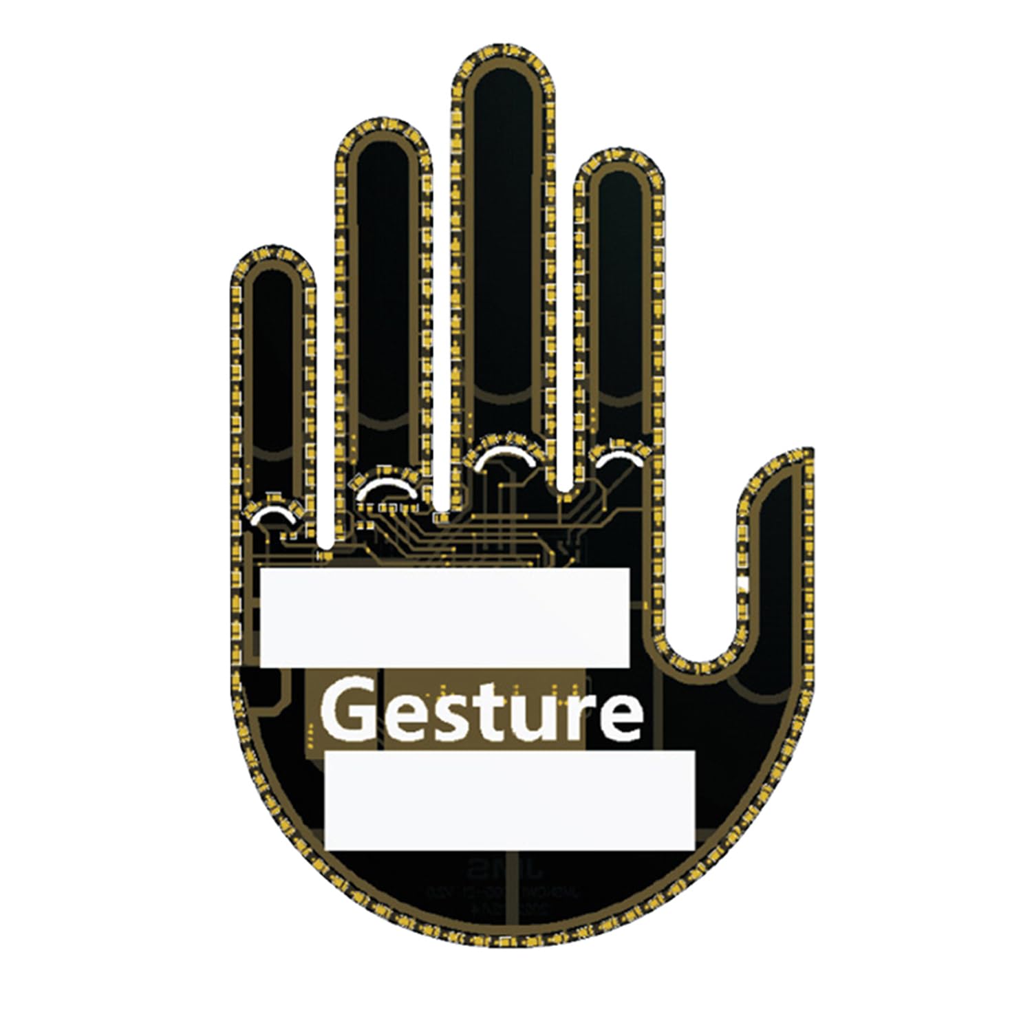 Photo 1 of Hand Gesture Light for Car, 2024 New Glogesture Hand Light LED Hand Sign for Car, Funny The Glogesture LED Hand Light Sign for Car Back Window with Remote Control- 3 Emoticon Gestures (Women)