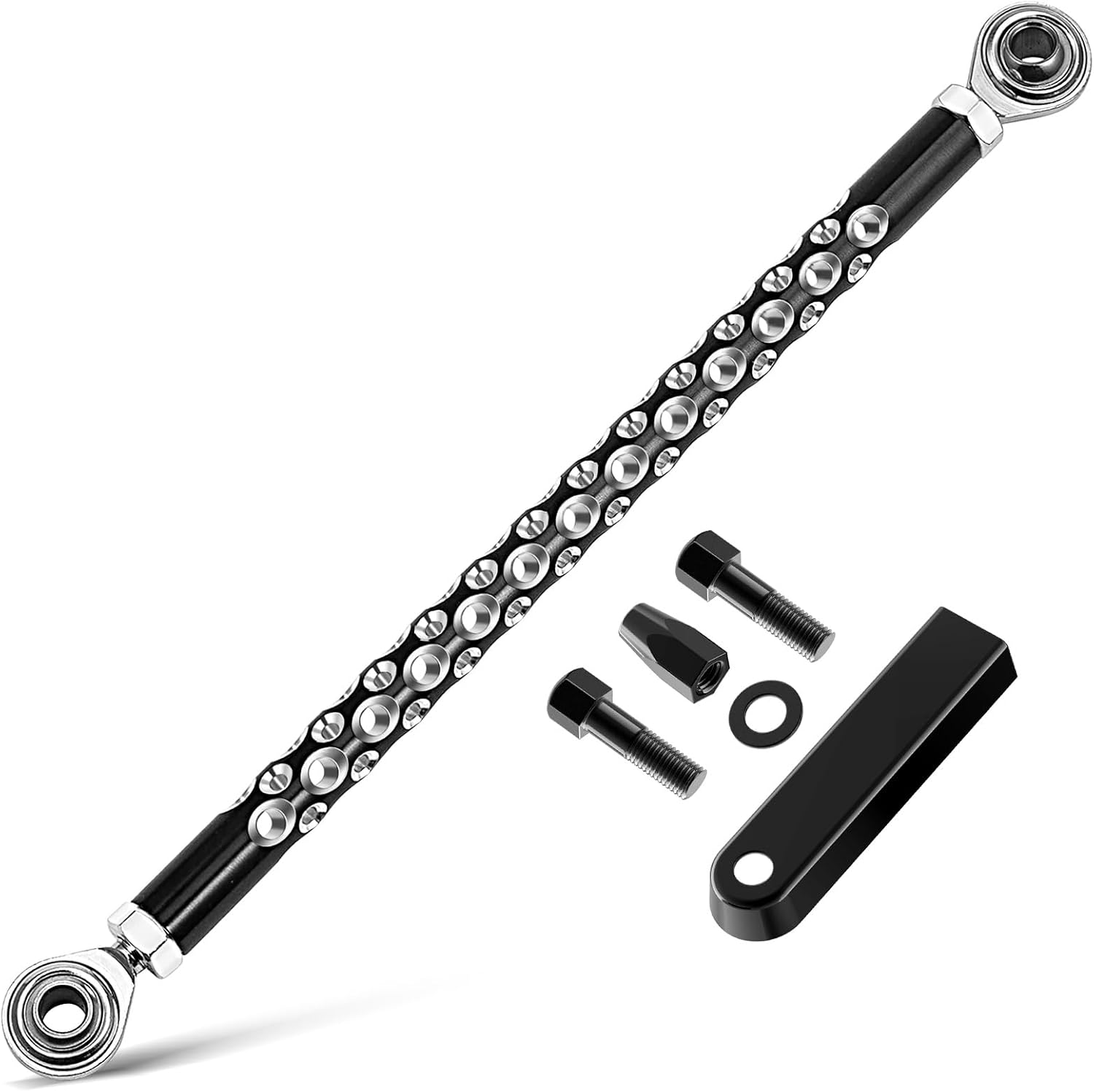 PBYMT Shift Linkage Shifter Fit for Harley Davidson Softail Trike Road King Electra Street Glide 1986-2024 (Black)