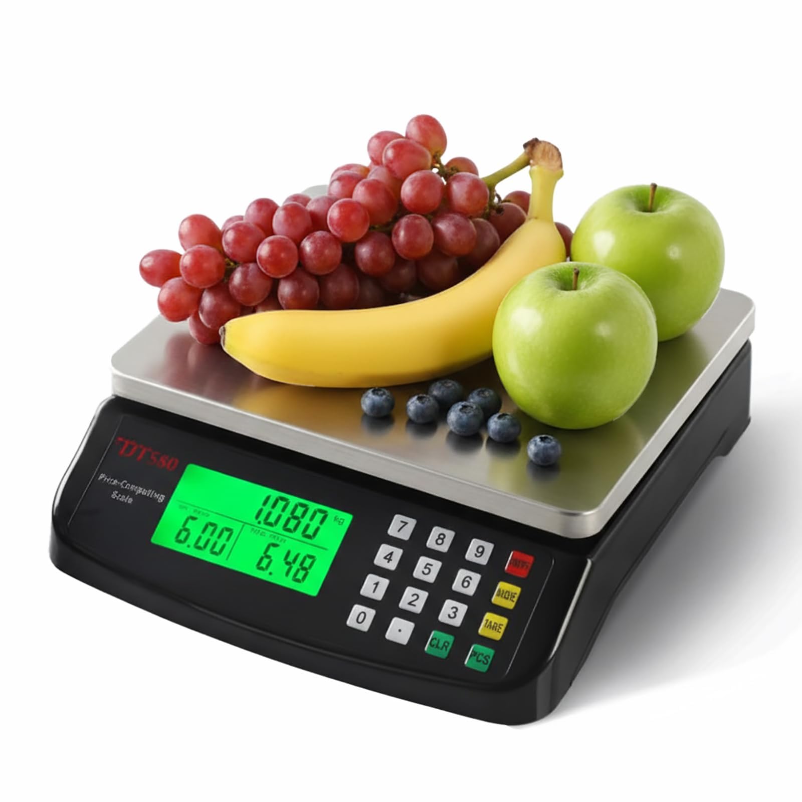Cyfrowa waga kuchenna 30 kg/66lb Commercial Food Scale Price Computing Scale with Counting & Tare Function deli Scale