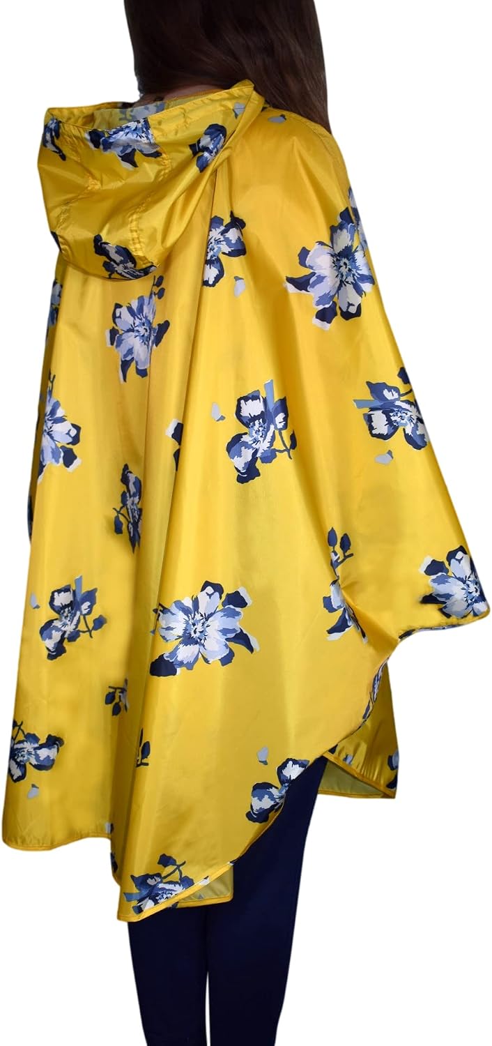 Joules Women's Right as Rain USA Poncho 