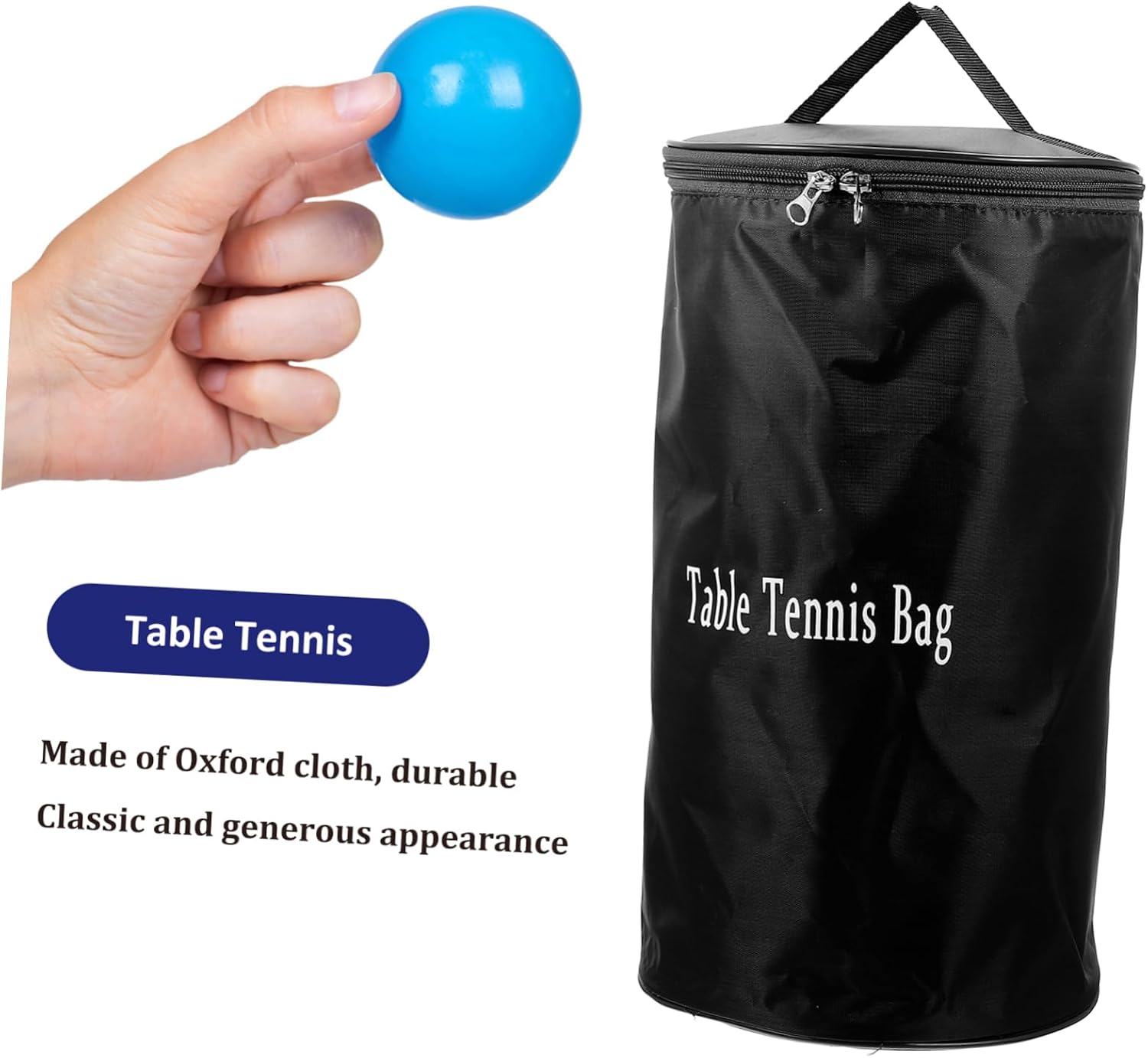 Cloth Pouch Multi-Function Pingpong Balls Bag Tennis Balls for Dogs Table Tennis Pouch Gym Bag Backpack case of Tennis Balls Ball Bag Oxford Cloth Tennis Bag Sports Ball Bag