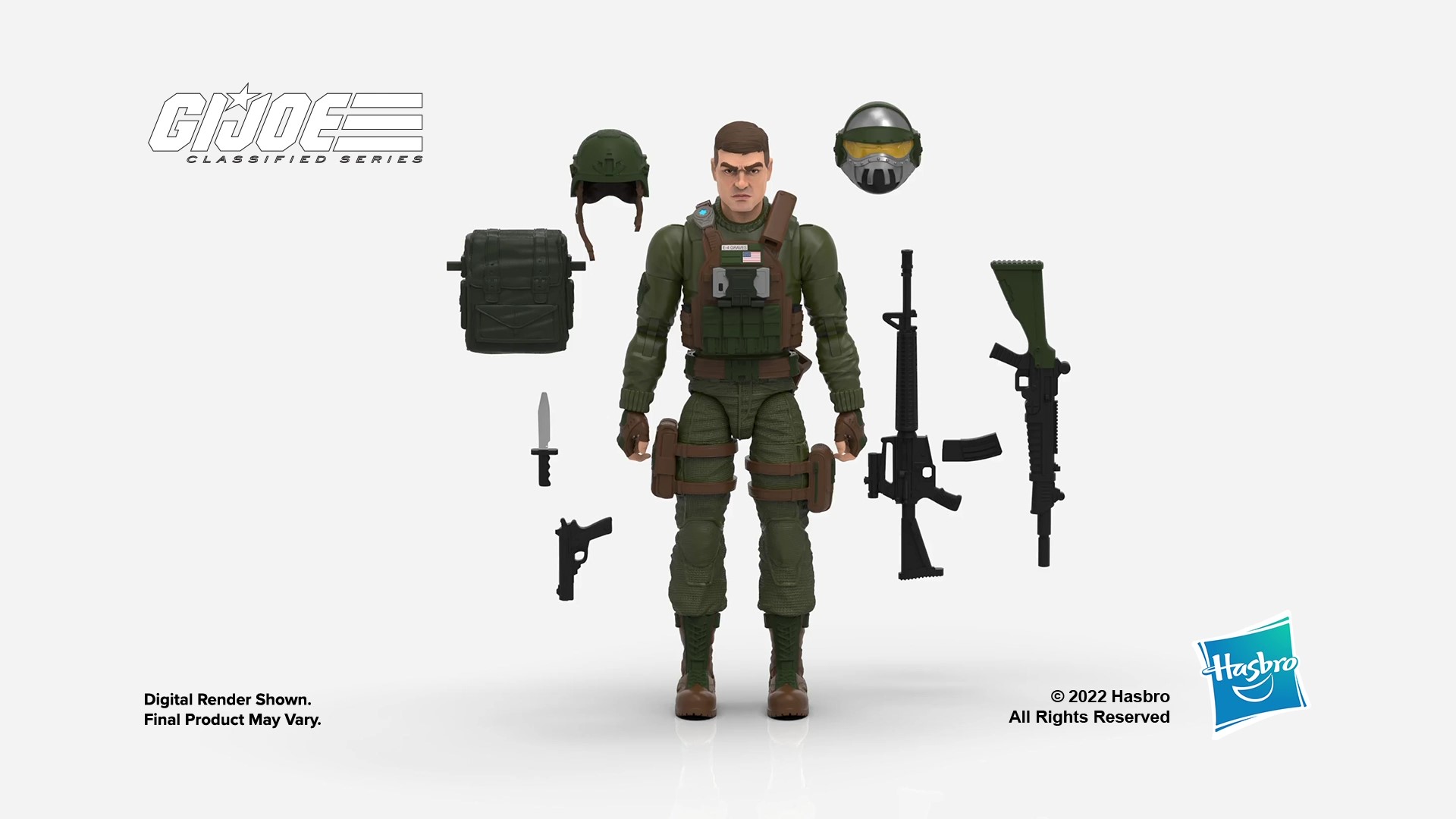 Amazon.com: G.I. Joe Serie Clasificada Robert Grunt Graves, Figura