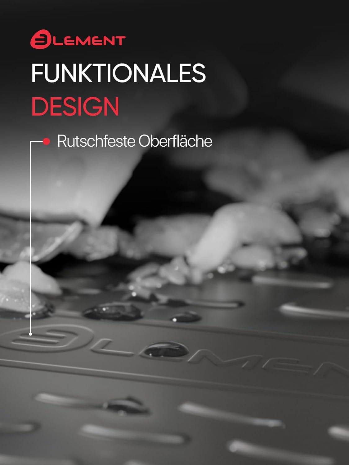 Element Boot Mat Boot Liner Suitable for Cupra Formentor (I Rest) | 2024 -> | Upper Loading Floor Position | 100% Non-Slip Mat Car, Rubber Mat Car, Boot Protection Mat