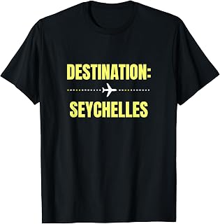World Travel Vacation Holiday Seychelles T-Shirt